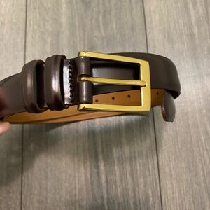 Allen Edmonds Burgundy Belt Size 36/90